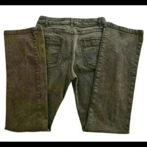 French Dressing Jeans 4R Gray Flare leg